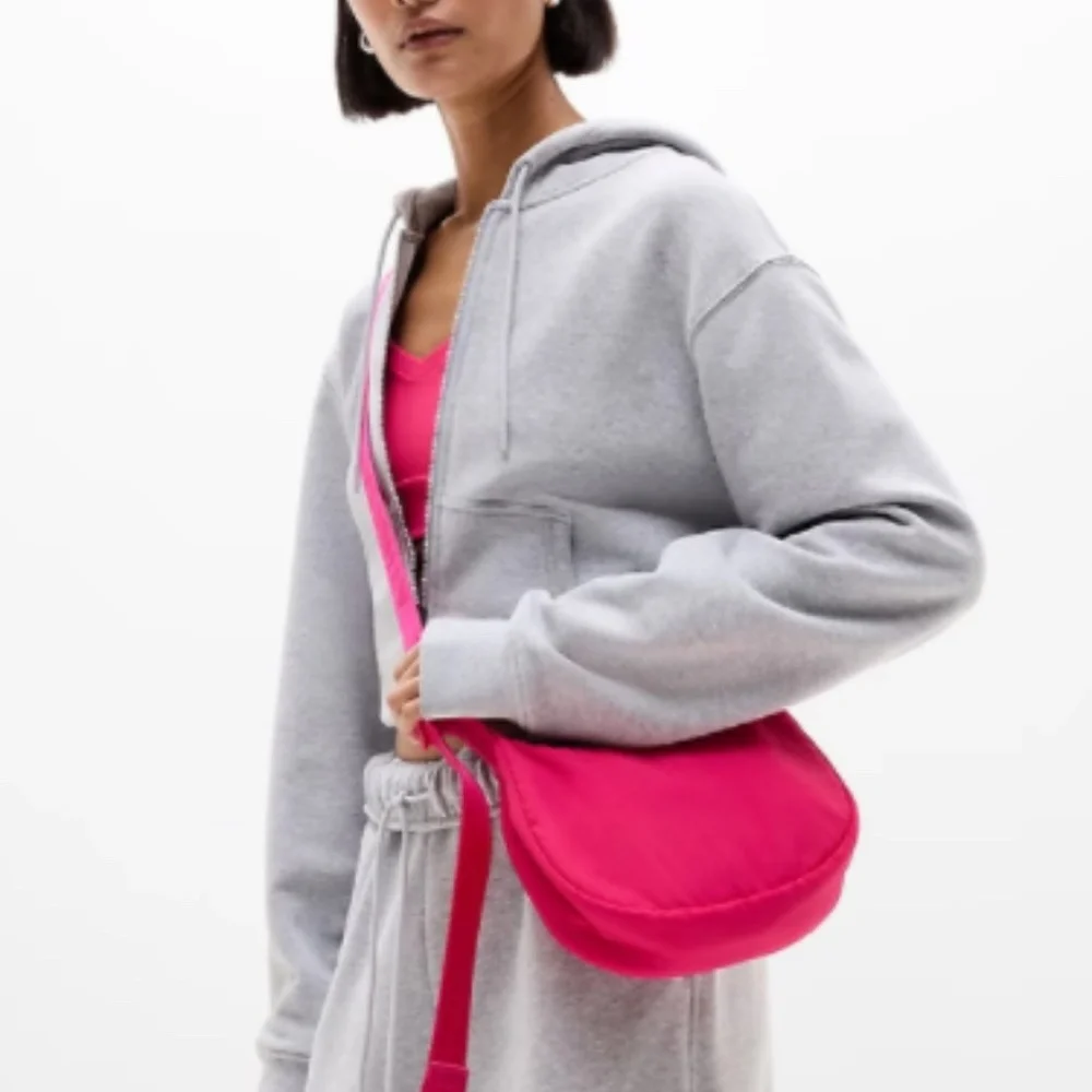 Athleta MINI Dahlia All About Crossbody Hobo Bag